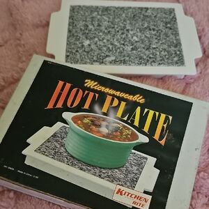 Microwaveable Hot Plate